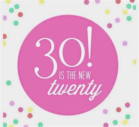 Thirty is just the beginning of a lifetime of fabulousness!