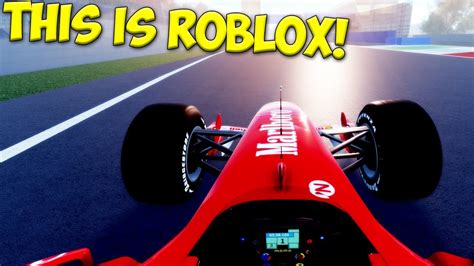 This Roblox F1 Game Has *INSANE* Graphics! - YouTube