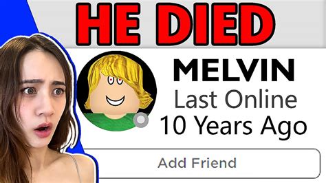 This Roblox Player DIED in REAL LIFE - YouTube