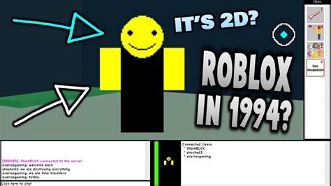This Roblox game was MADE IN 1994 - YouTube