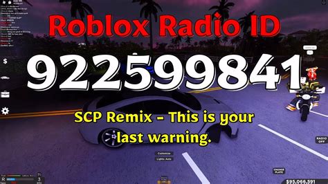 This is Your Last Warning Roblox ID