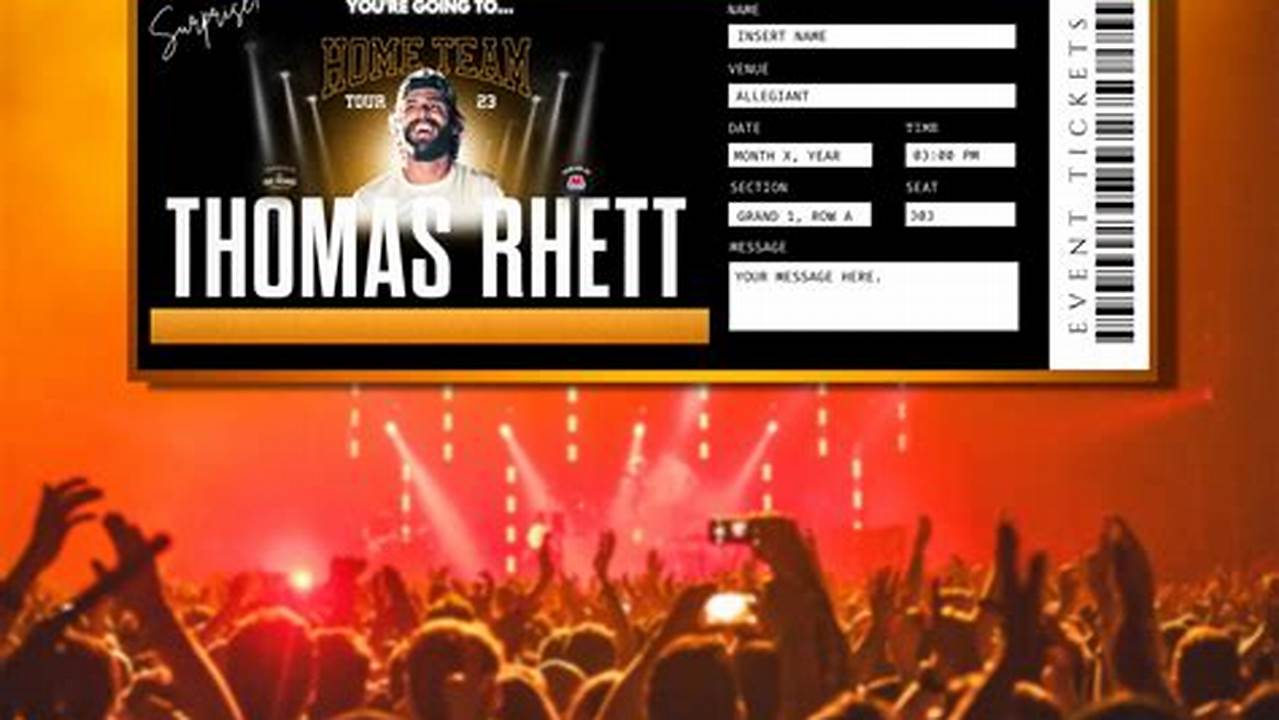 Thomas Rhett Concert Tickets 2024 Nyc