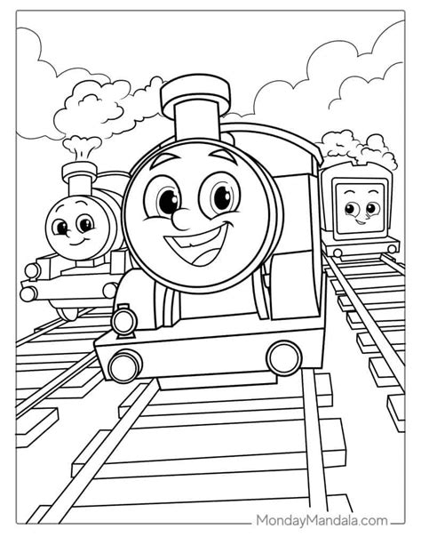 Thomas And Friends Printable Coloring Pages