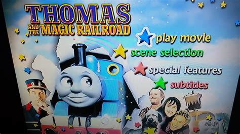 Thomas And The Magic Railroad Dvd Menu