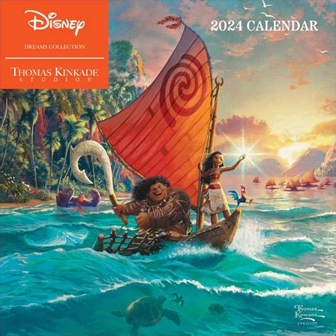 Thomas Kinkade Disney Calendar 2024