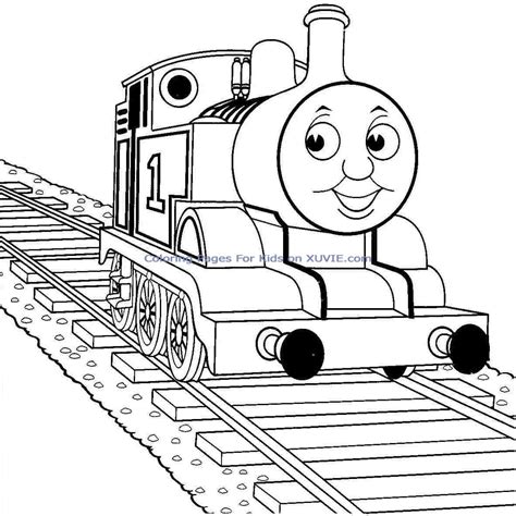 Thomas Tank Engine Coloring Pages