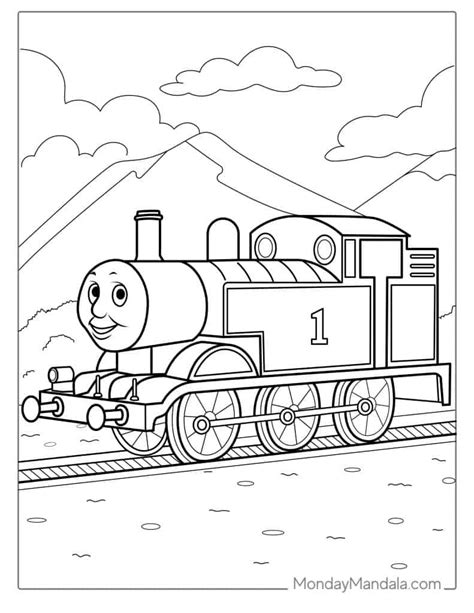 Thomas The Train Color Pages