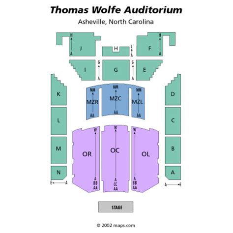 Thomas Wolfe Seating Chart