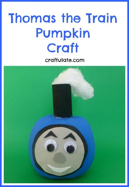Thomas the Train Pumpkin Craft - Craftulate