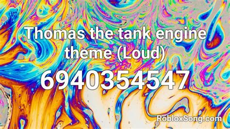 Thomas the tank engine theme (Loud) Roblox ID - Roblox music 