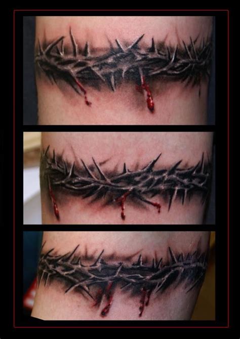 Thorn. Freehand work 2hours. . Thorn tattoo, Barbed wire