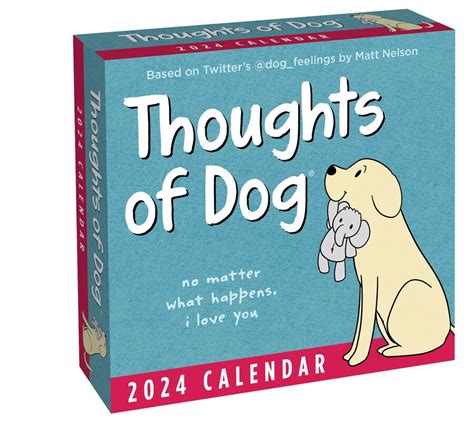Thoughts Of Dog Calendar