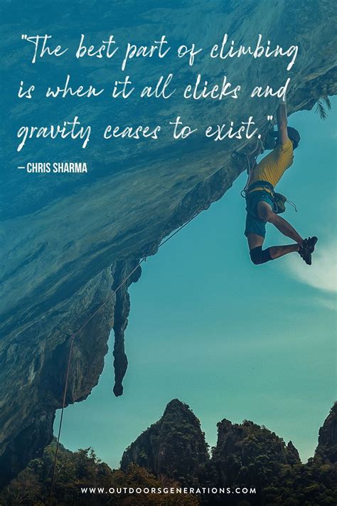 Thoughts Rock Climbing