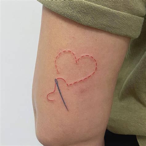 Thread And Needle Tattoo