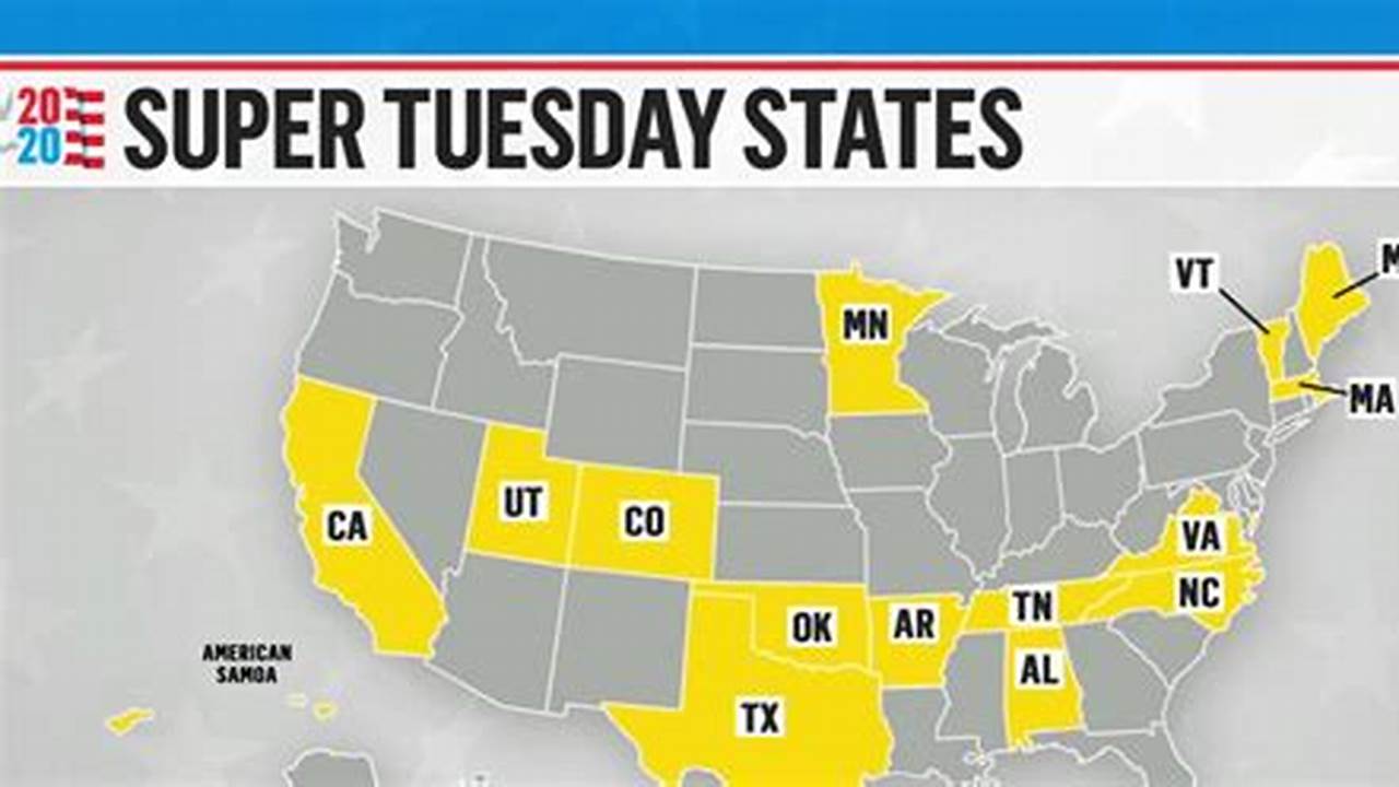 Three States Also Will Hold Primaries For Other Offices As This November’s Battle For Control Of The U.s., 2024