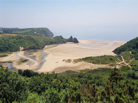 Three Cliffs Bay Wales