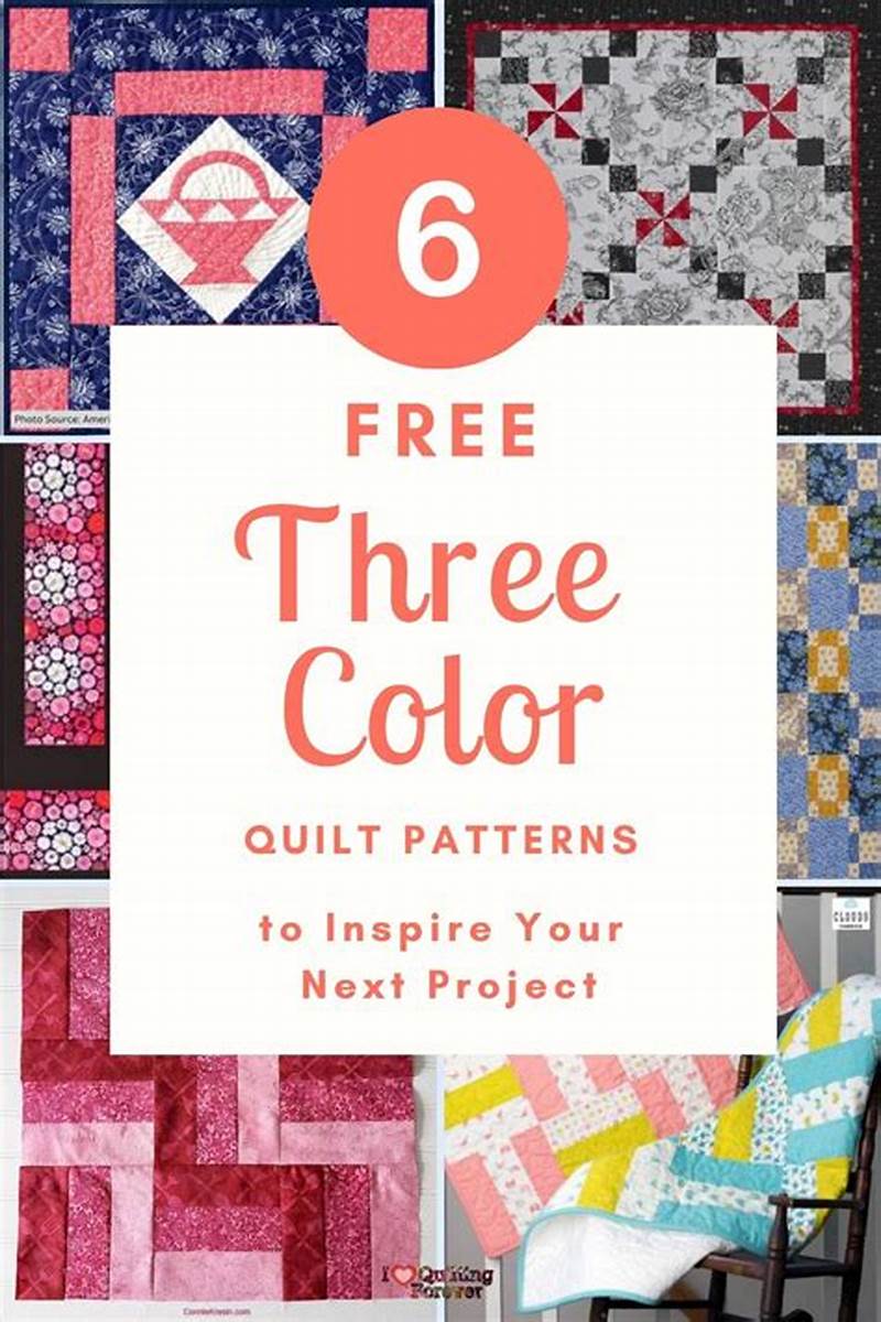 Three Color Quilt Pattern