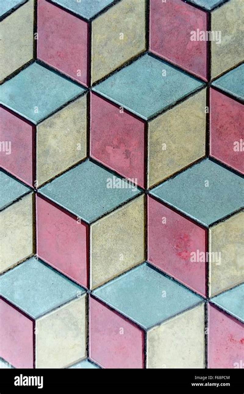 Three Color Tile Pattern
