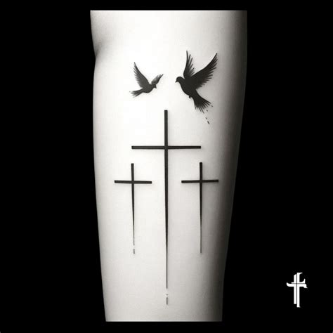 Three Crosses Tattoo Designs
