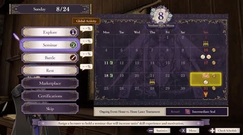 Three Houses Calendar