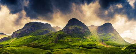 Three Sisters mountains Scotland