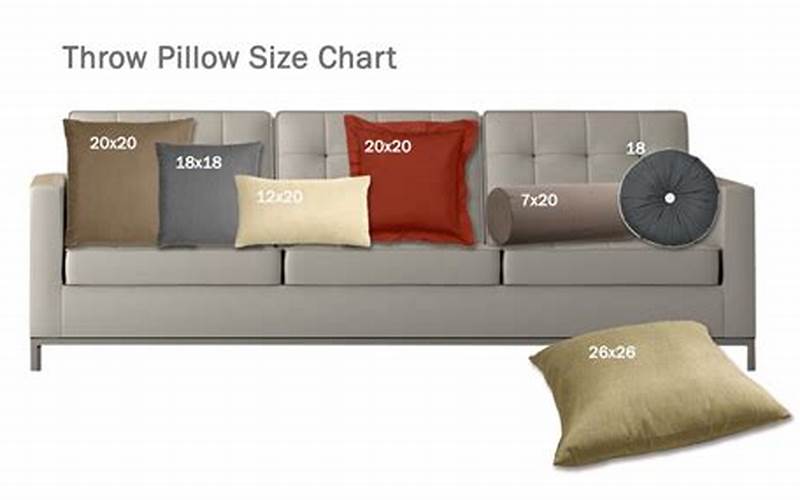 Throw Pillows Size