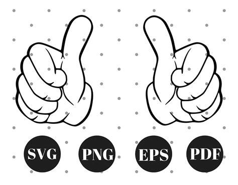 Thumbs Up Your Web Design Game with Our SVG Code: Give Your Pages a Boost with the Perfect Icon