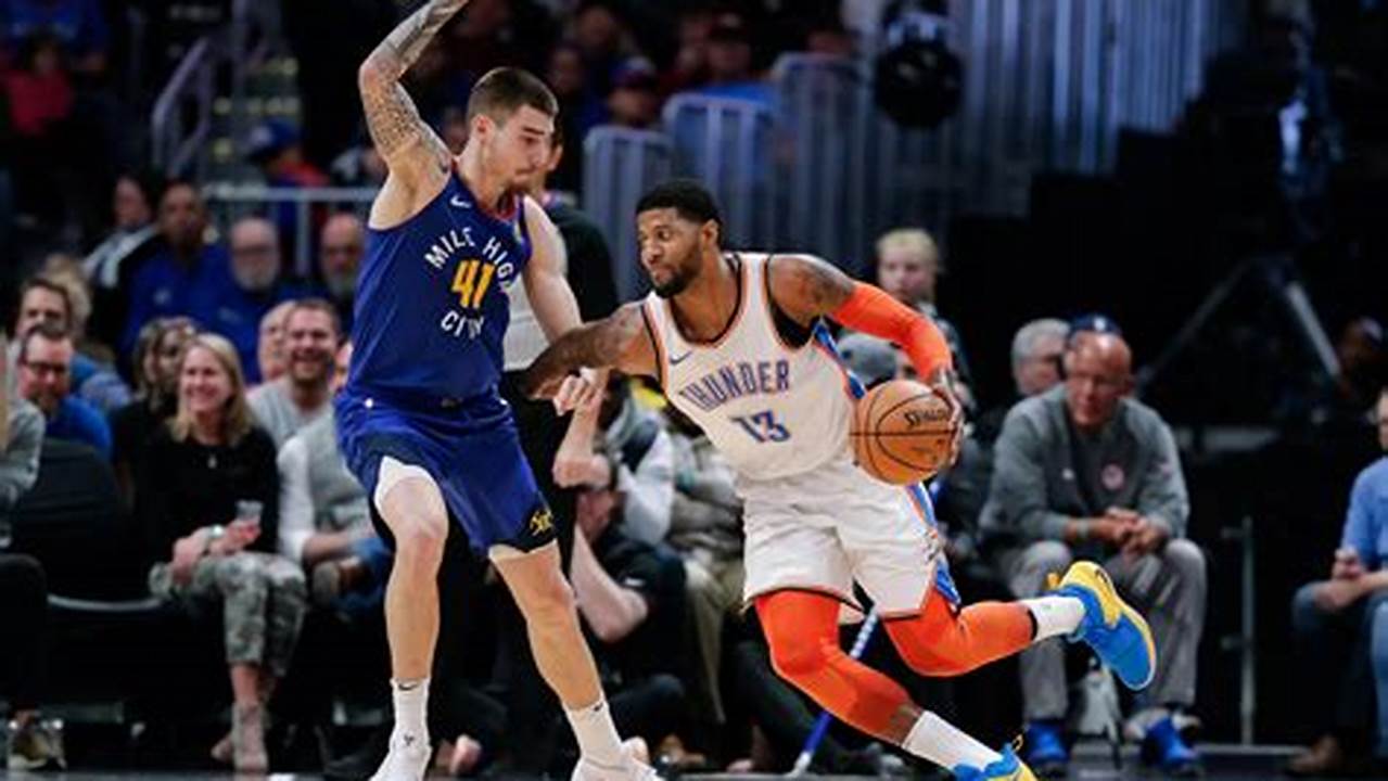 Thunder Vs Nuggets 2024