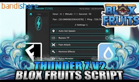 Thunder Z Blox Fruit Script: How to Get Free Keys and Hack R 