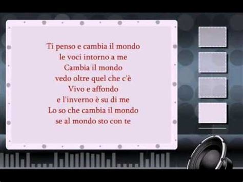 Adriano Celentano Ti penso e cambia il mondo con TESTO HD YouTube