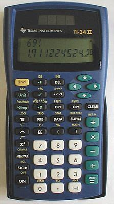 Ti 34ii Calculator
