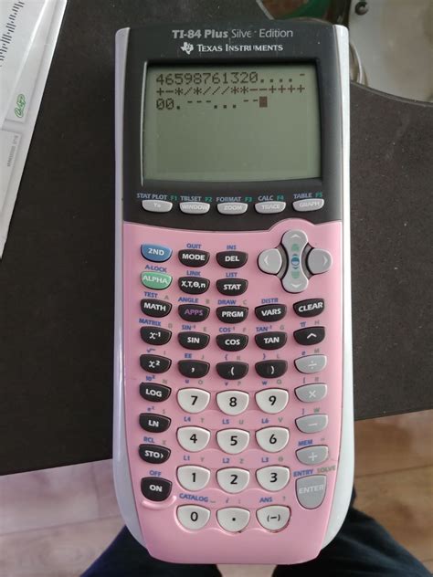 Pink Ti 84 Calculator - Perfect Equipped Tool for Mathematics and Science Students