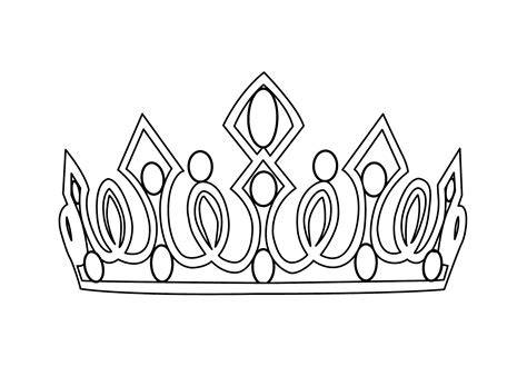 Tiara Coloring Page