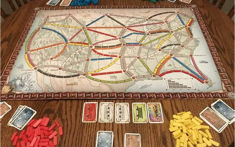Ticket To Ride Board Game Image