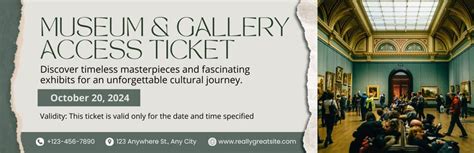 Ticket Options Museum