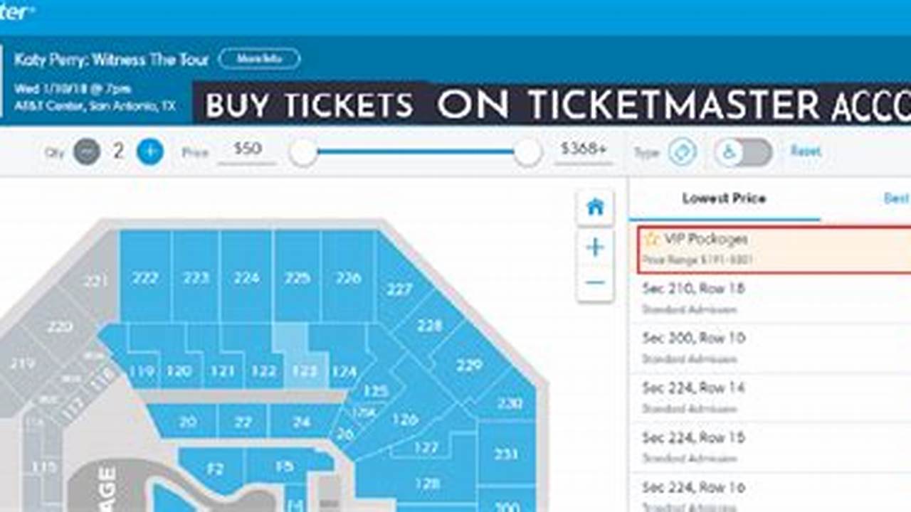 Ticketmaster $25 Tickets 2024