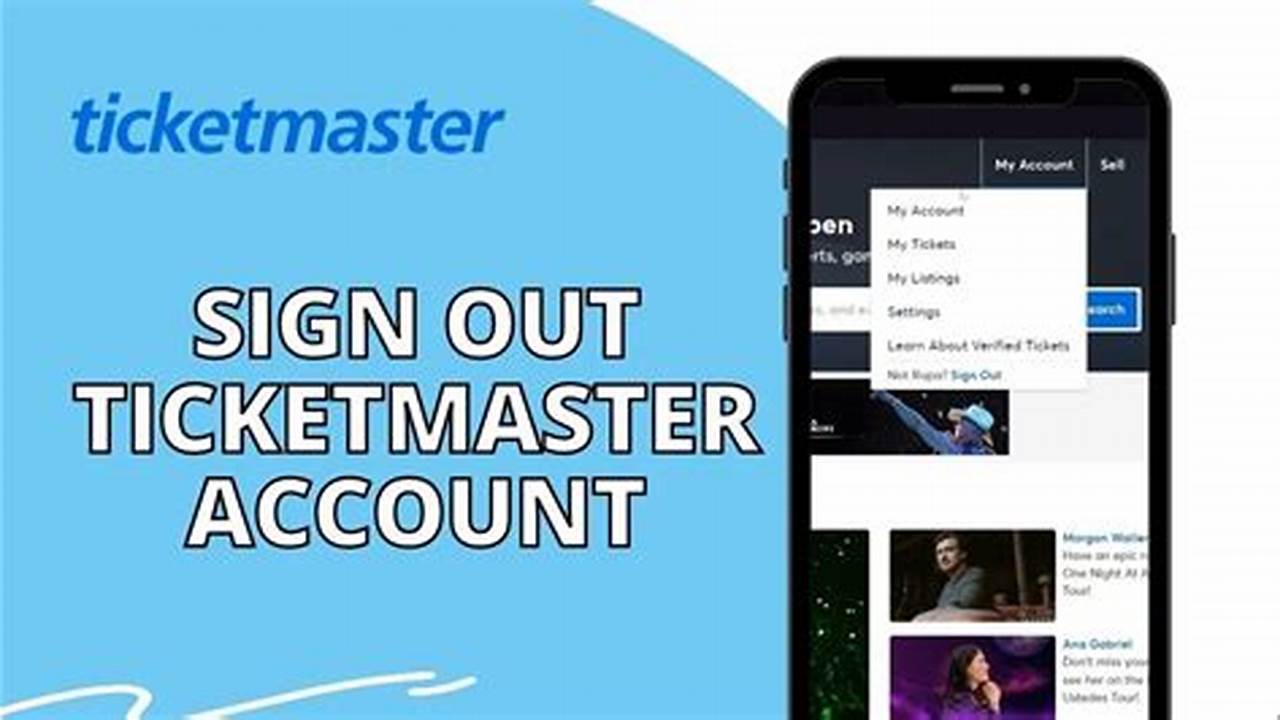 Ticketmaster Logout