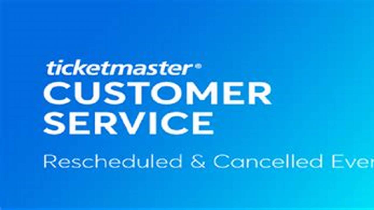Ticketmaster Phone Number To Call