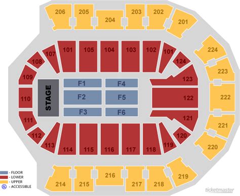 Ticketmaster seating chart
