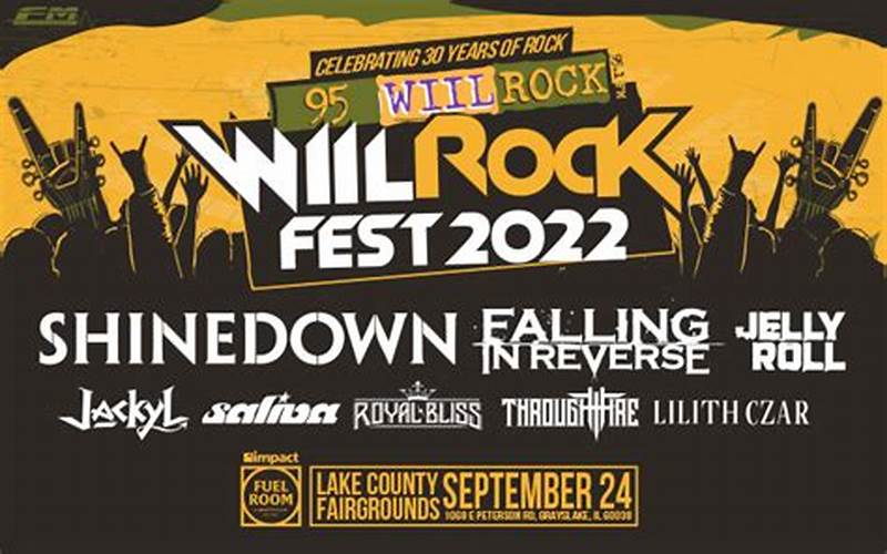 Tickets To 95 Wiil Rock Fest