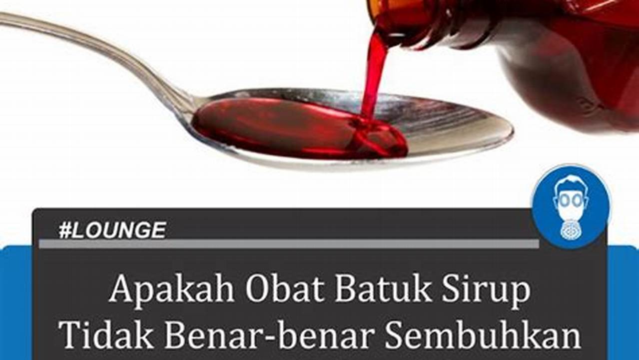 Tidak Menyembuhkan, Obat