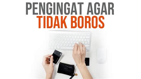 Tidak boros dan berhemat