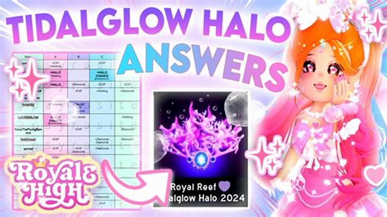 Tidalglow 2024 Halo Answers Questions And Answers