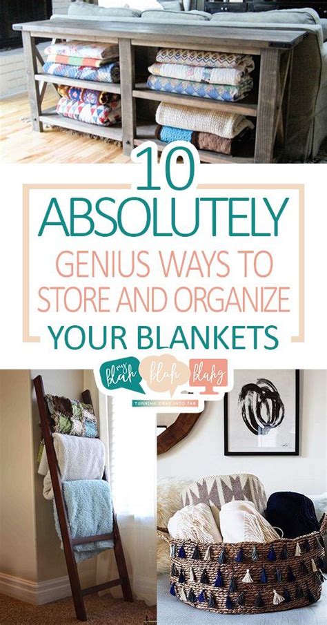 11 Best Blanket Storage Ideas Blanket storage