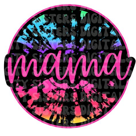 Download Tie Dye Mama Cut Files