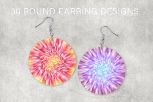 Download Tie-Dye Sublimation Earring Bundle DXF Files