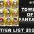 Tier List Tower Of Fantasy