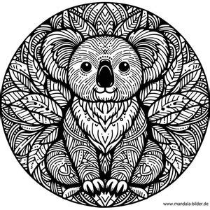 Tier Mandala Erwachsene