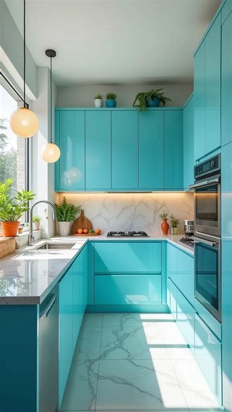 Elevate Your Gastronomic Haven: Dreamy Tiffany Blue Kitchen Ideas for a Touch of Class