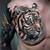 Tiger Chest Tattoo